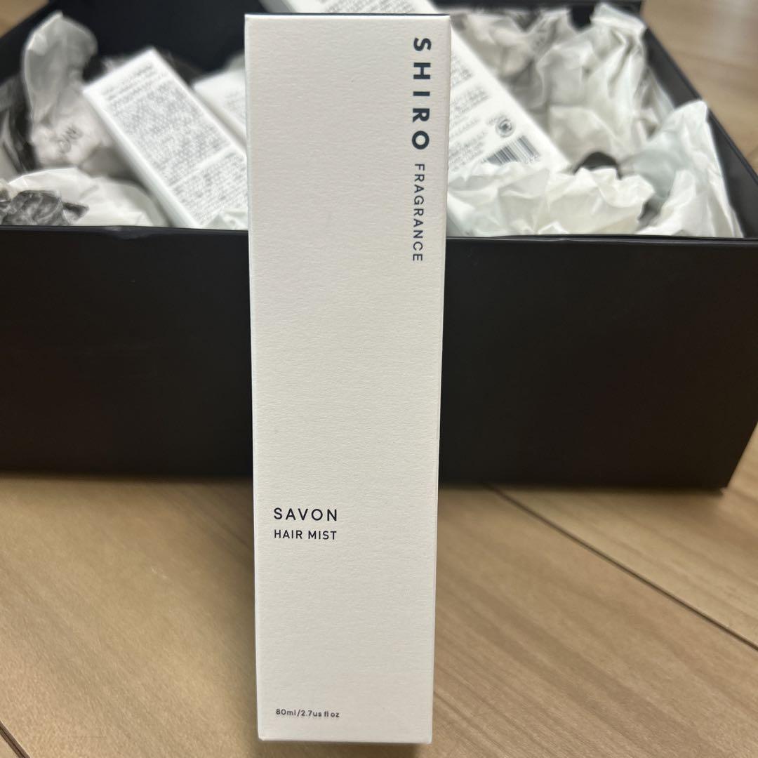 SHIRO サボン ヘアミスト 80ml