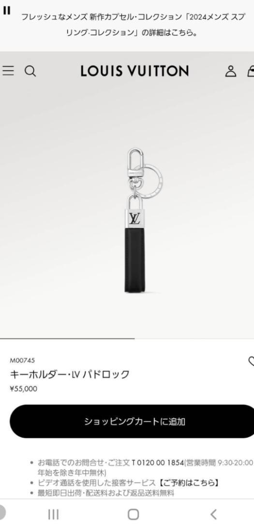 Louis Vuitton　キーリング