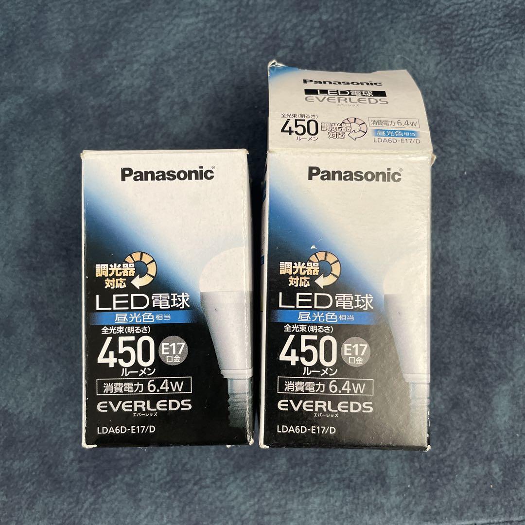 Panasonic LDA6D-E17/D LED電球エバーレッズ