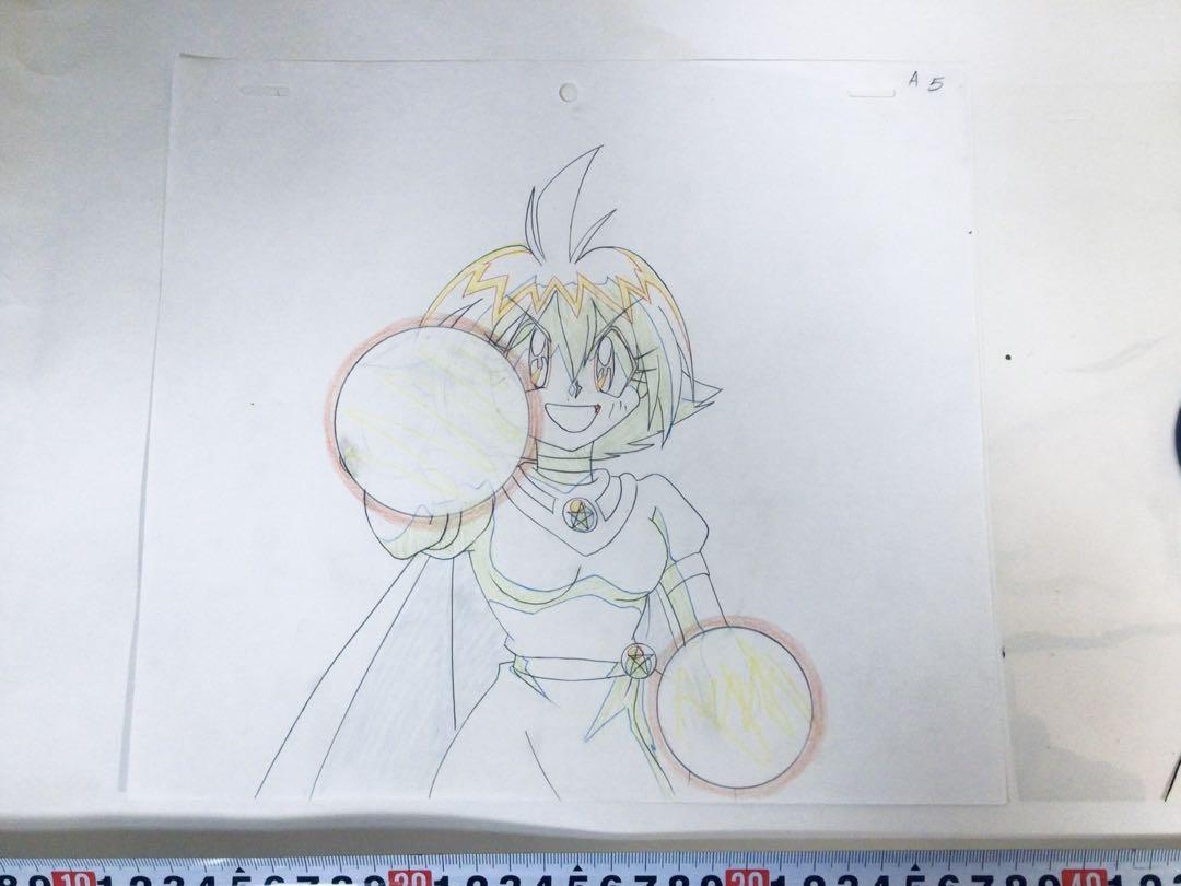 ◉当時物・人気日本アニメ・セル画・入手困難品◉スレイヤーズ・原画・美品◉A3E1 ◉当時物・人気日本アニメ・セル画・入手困難品◉スレイヤーズ
