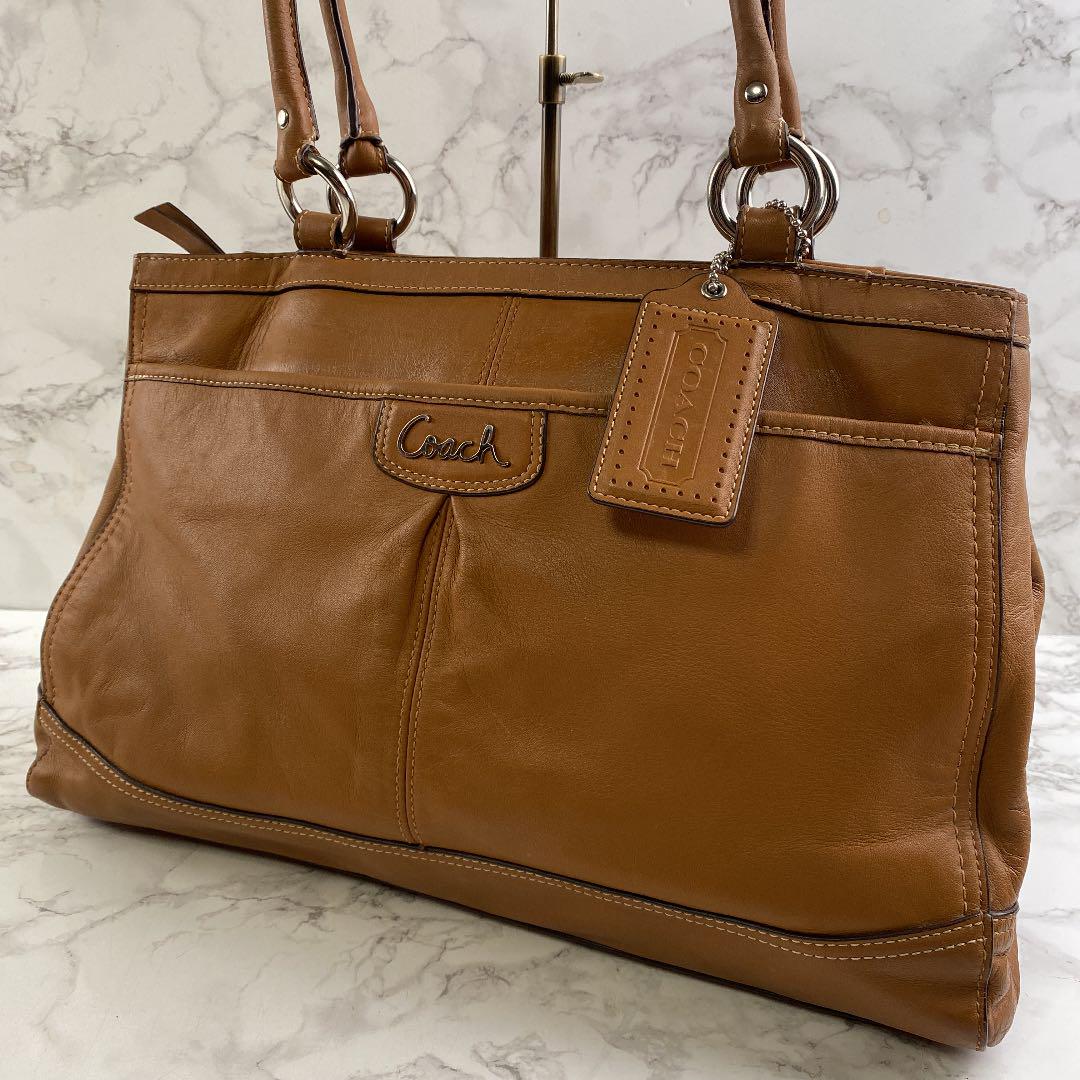 ★絶版品★ トートバッグ ビジネス リクルート レザー 本革 コーチ COACH トートバッグ ★絶版品★ トートバッグ ビジネス リクルート レザー 本革 コーチ COACH トートバッグ