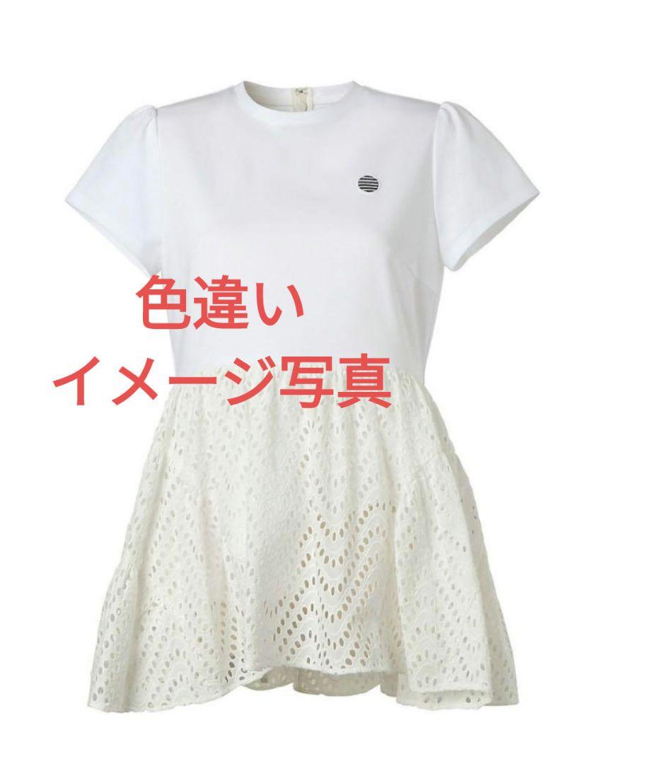 美品❢BORDERS at BALCONY 半袖　Ｔシャツ 36 フレア