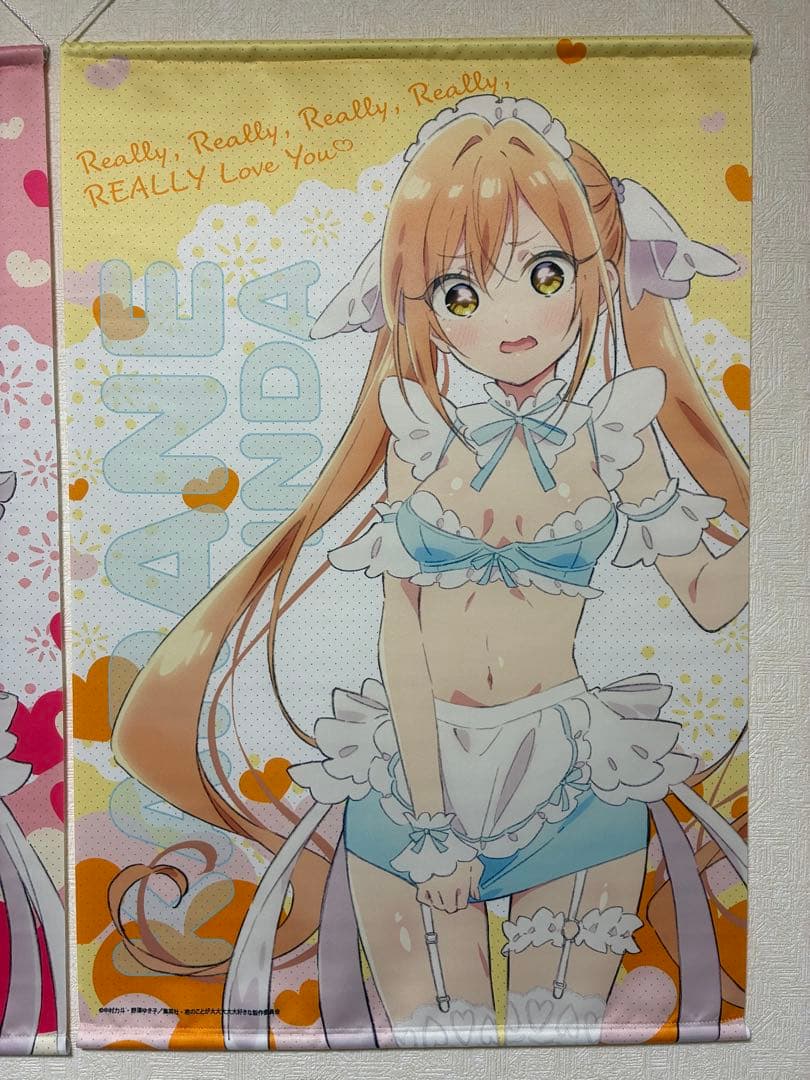 君のことが大大大大大好きな100人の彼女 タペストリー c104 コミケ 君のことが大大大大大好きな100人の彼女 タペストリー c104 コミケ