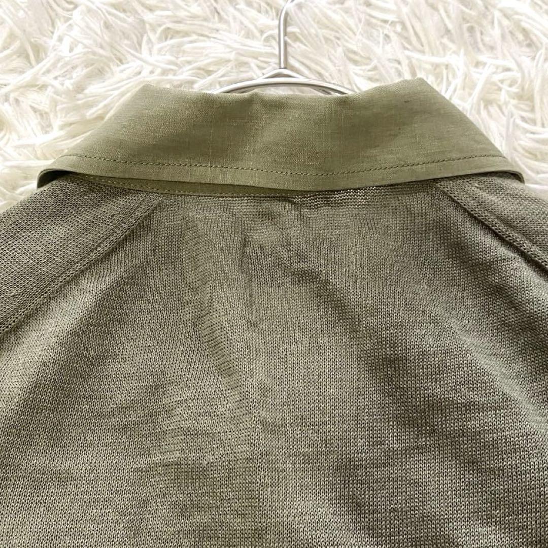 美品✨】トゥモローランド 22SS リネンニットコンビオープン