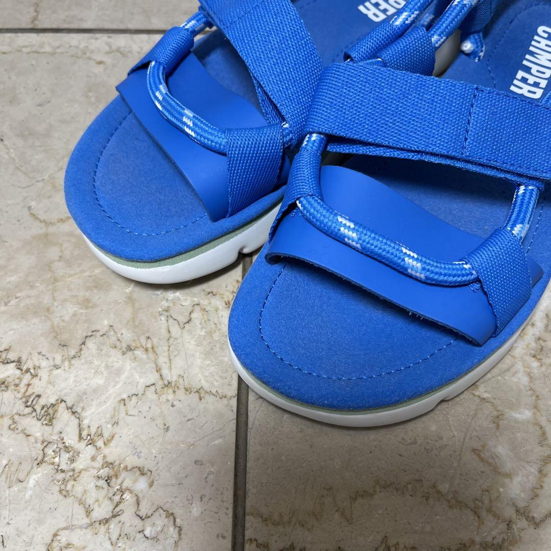 人気】CAMPER oruga レディース サンダル 24㎝ 夏 ブルー - メルカリ