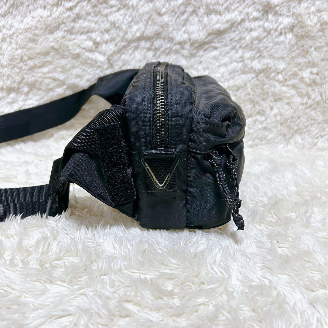 ポーター フォース ボディバッグ 2way ショルダーバッグ ナイロン ブラック