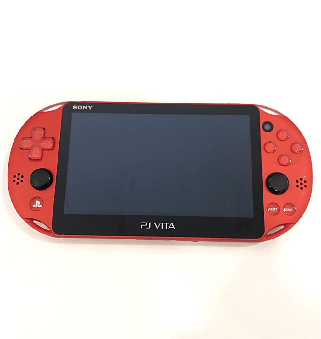 PSVita 本体 PCH-2000 レッド