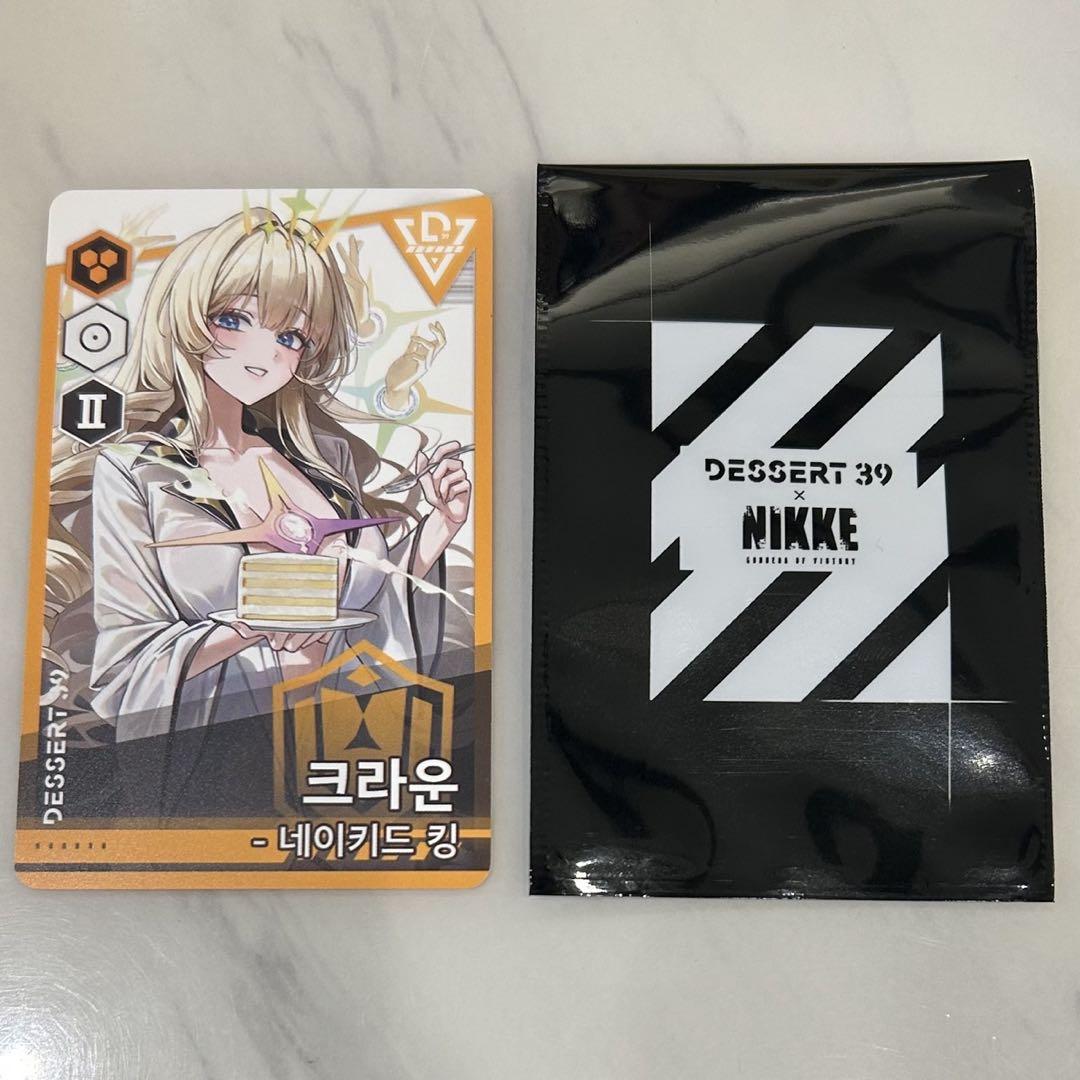 勝利の女神 NIKKE ニケ韓国 デザート39 コラボ dessert39 勝利の女神 nikke 韓国 デザート39 dessert39 アクスタ ③