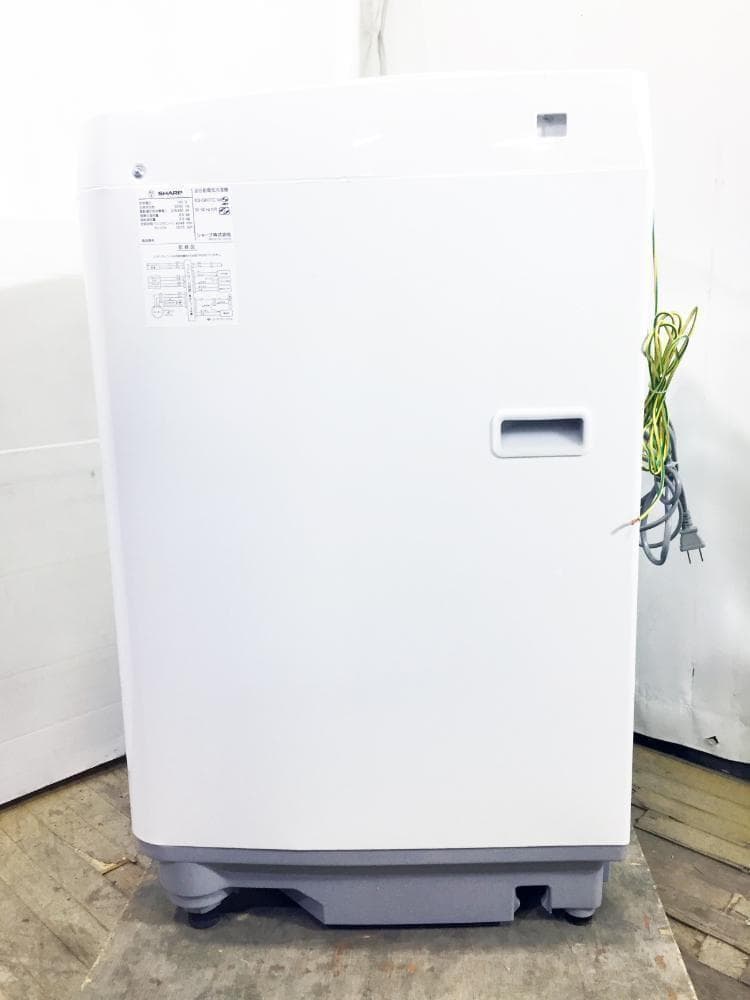 30日迄!★美品★SHARP 6㎏ 洗濯機【ES-G60TC-W】 30日迄!★美品★SHARP 6㎏ 洗濯機【ES-G60TC-W】