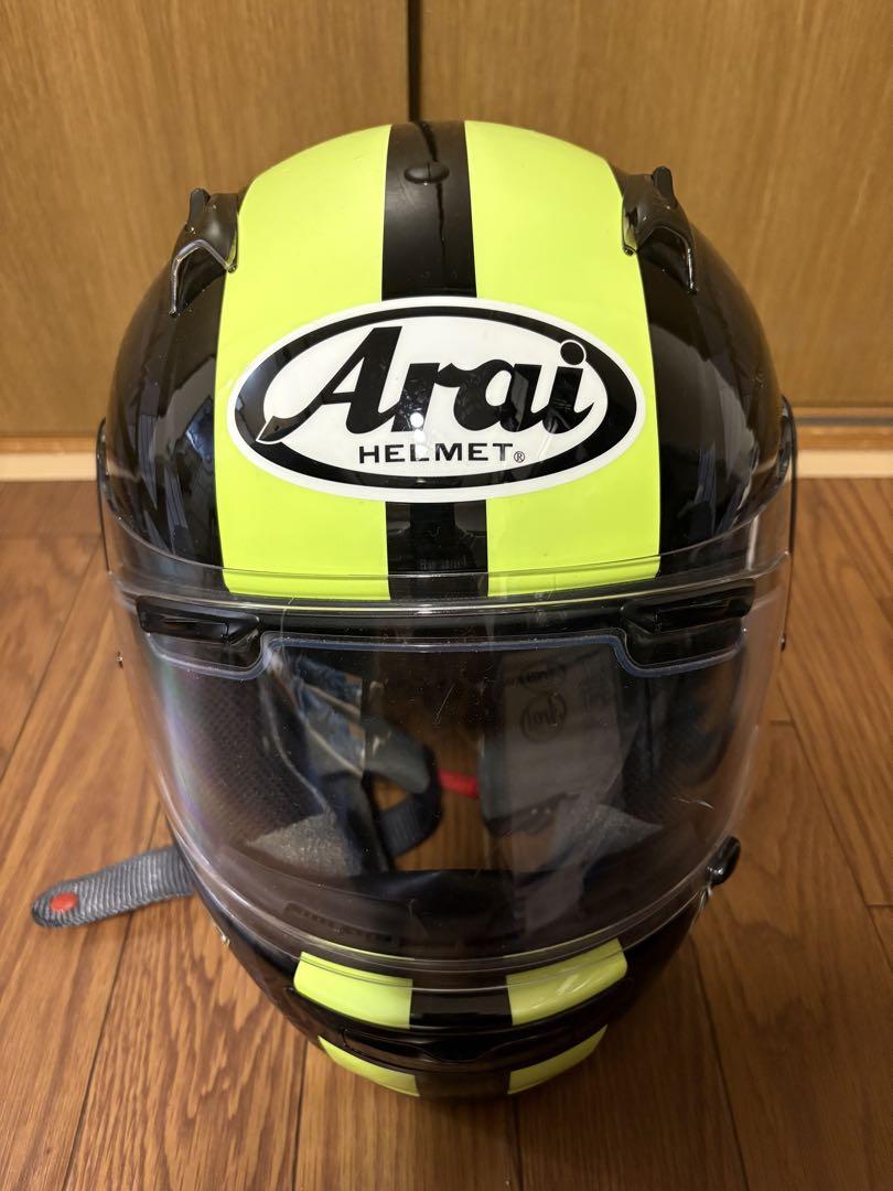 Arai QUANTUM-J フルフェイスヘルメット 黒/黄