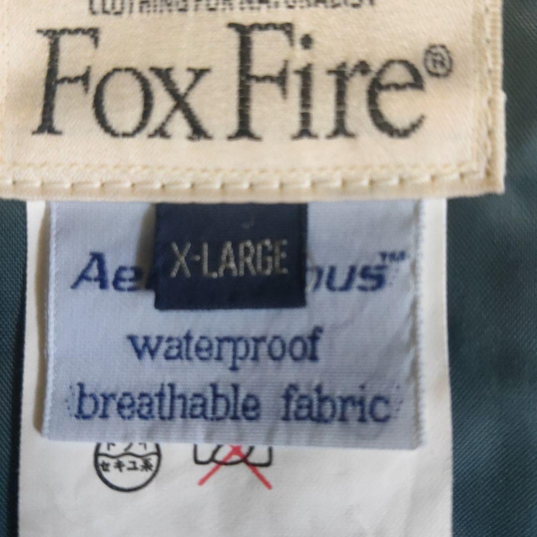 Foxfire  フィッシング用レインウェア