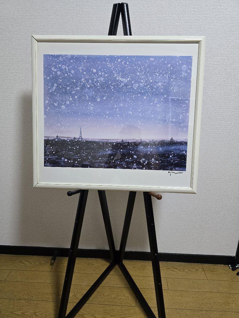 【ヒロ・ヤマガタ】Hiro Yamagata『冬のモンマルトル』サイン入り