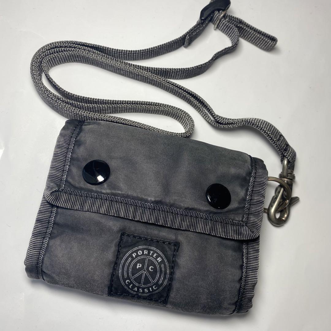ポータークラシック SUPER NYLON TRIFOLD WALLET 黒