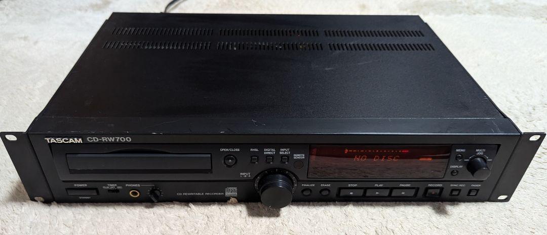 TASCAM CD-RW700 （動作品・一部難あり）