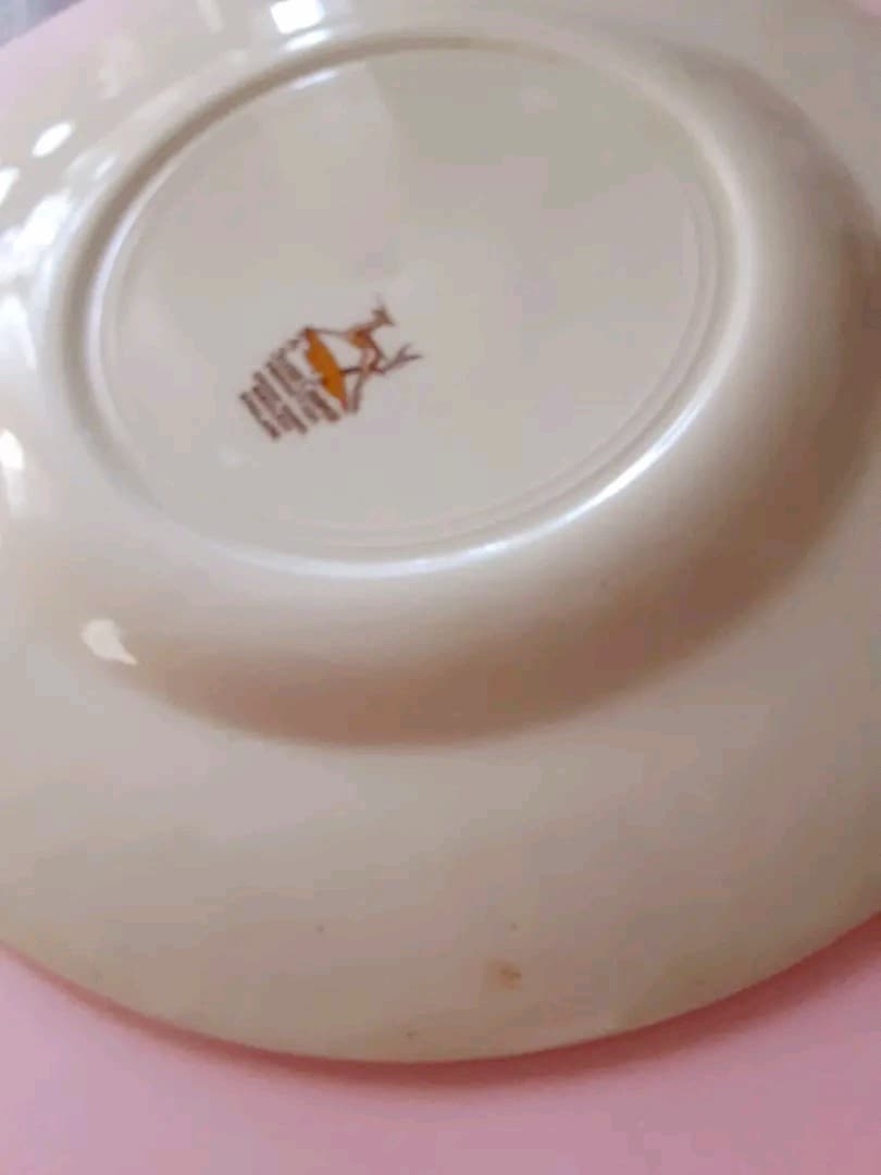 [即日発送] 2点セット　英国　 アンティーク スージークーパー ドレスデンスプレイ 貫入なし