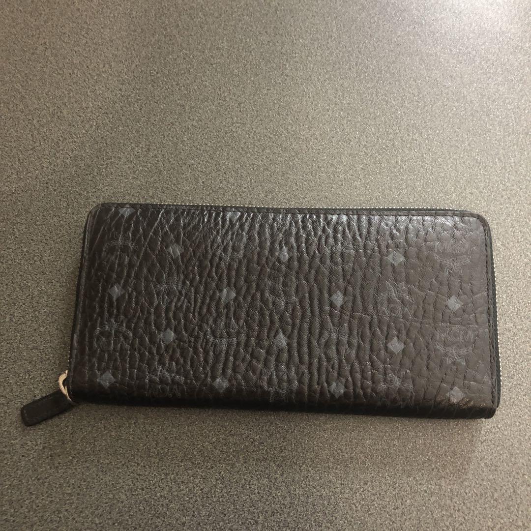 MCM ロングウォレット　ブラック