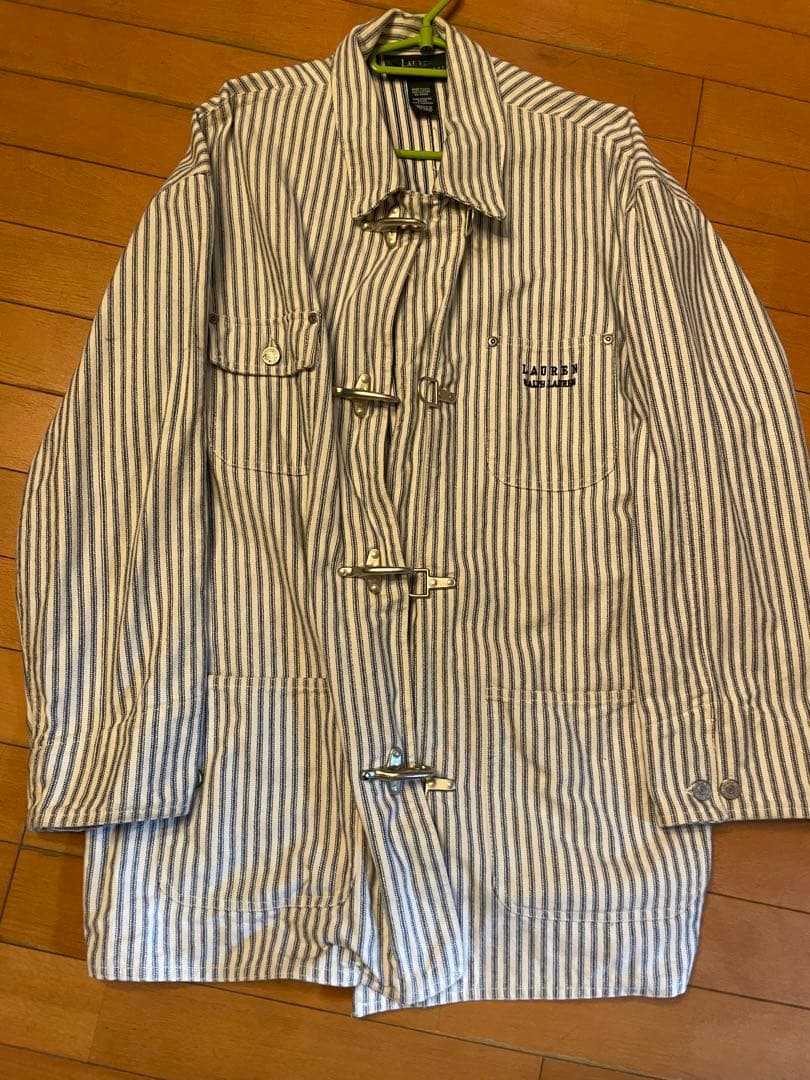 90s ラルフローレン ファイヤーマンジャケットL・POLO RALPH LAUREN