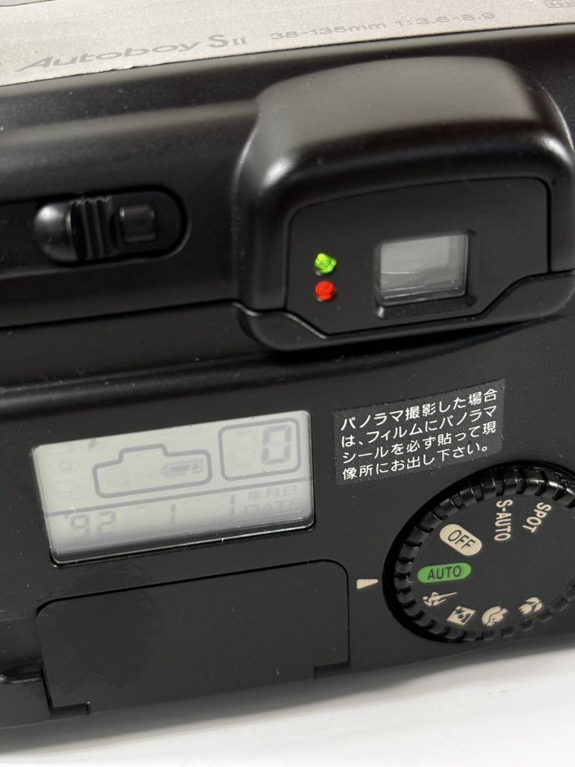【動作確認済】 美品 CANON Autoboy SII キヤノン オートボーイ