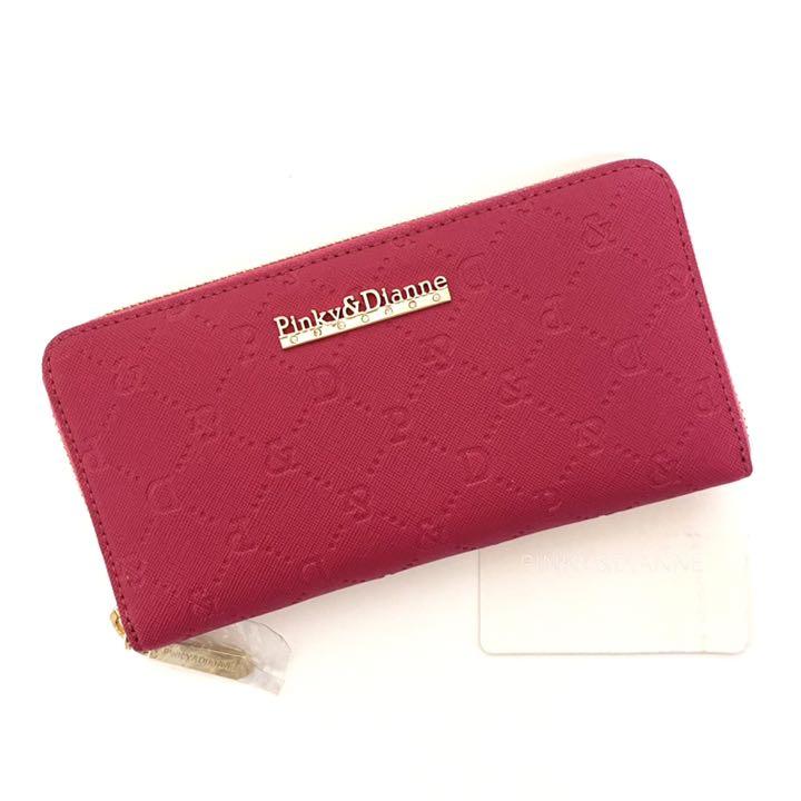 【新品】Pinky&Dianne 長財布 サフィアーノエンボス ピンク 【新品】Pinky&Dianne 長財布 サフィアーノエンボス ピンク