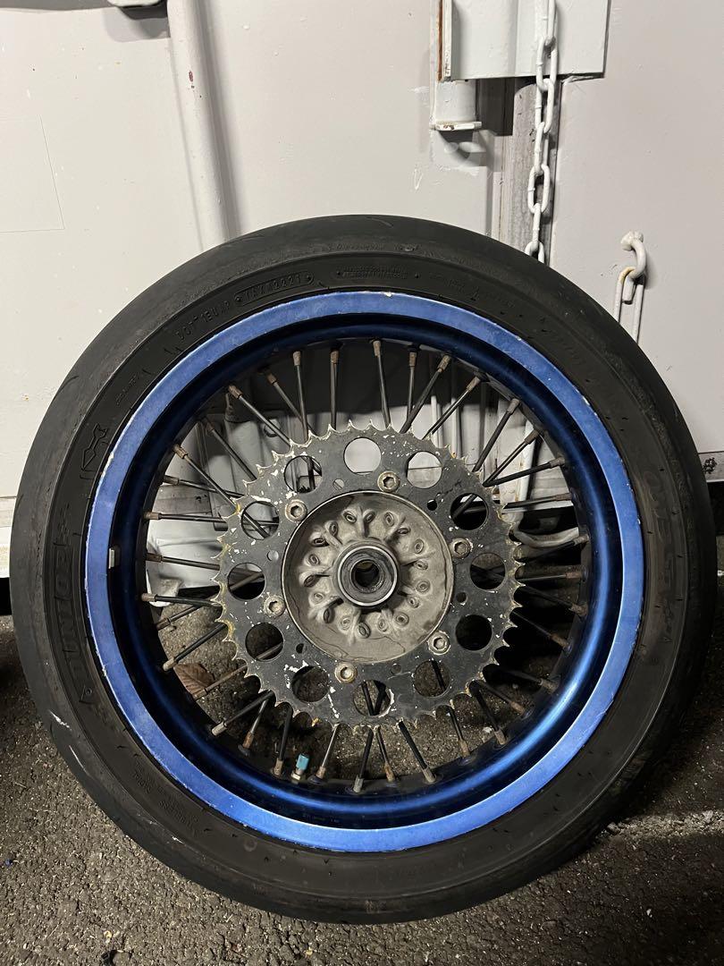 dトラッカー250 ホイール　前後セット