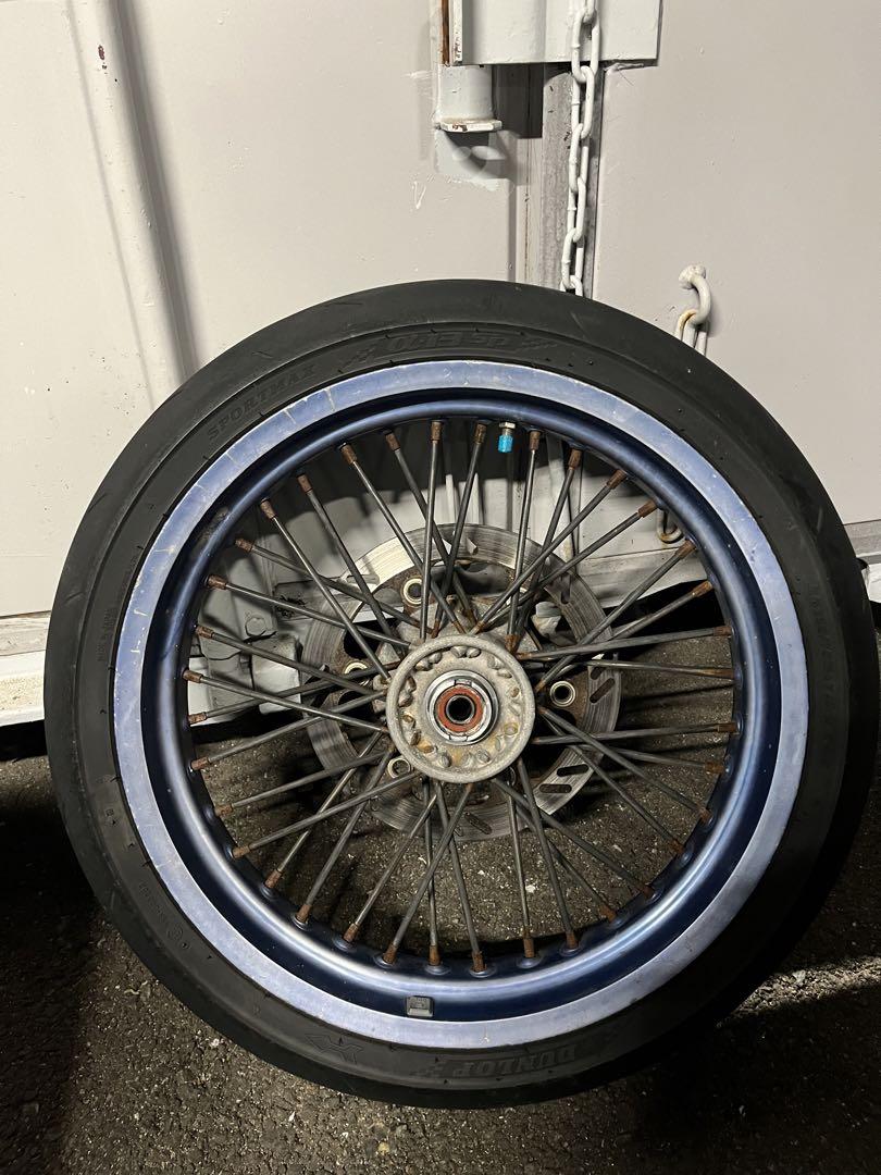 dトラッカー250 ホイール　前後セット