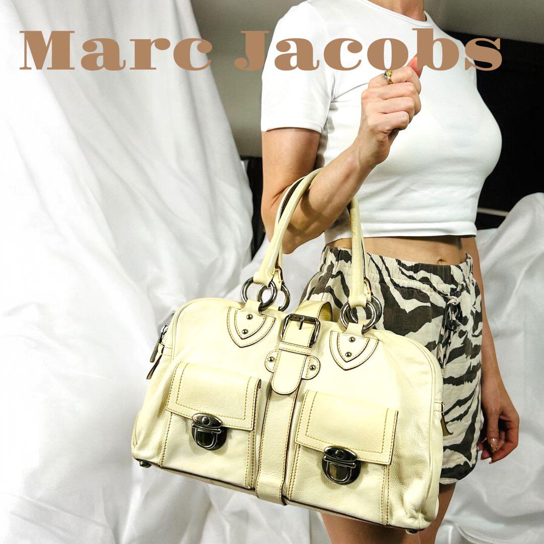 Marc Jacobs マークジェイコブス　レザーハンドバッグ ベネチア