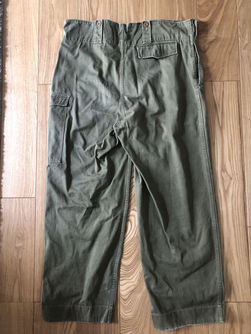 【希少】60s ベルギー軍 P1960パンツ　1961年製
