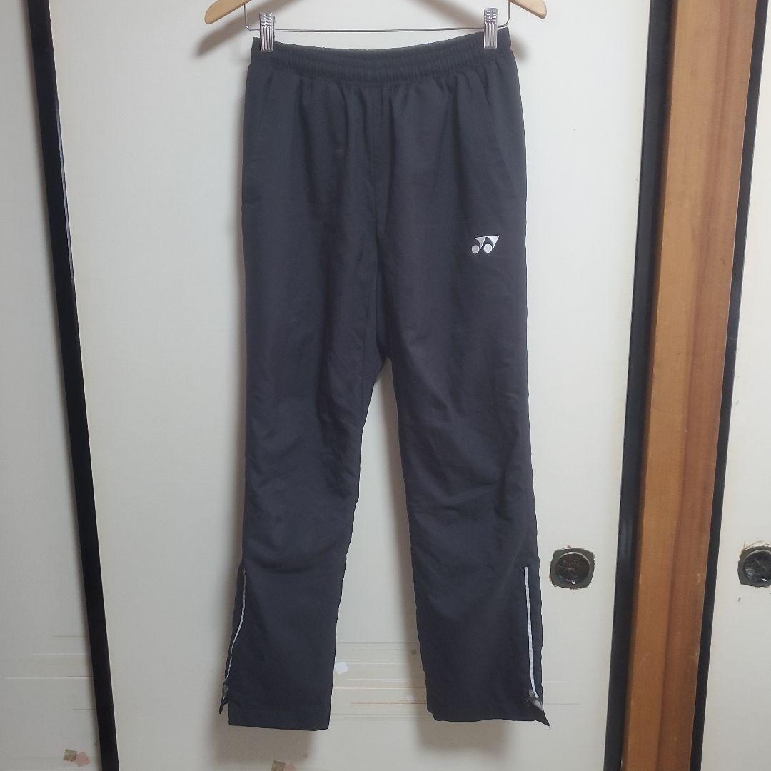 【美品】YONEX　ウインドウォーマーパンツ　ダブルヒートカプセル　M　黒