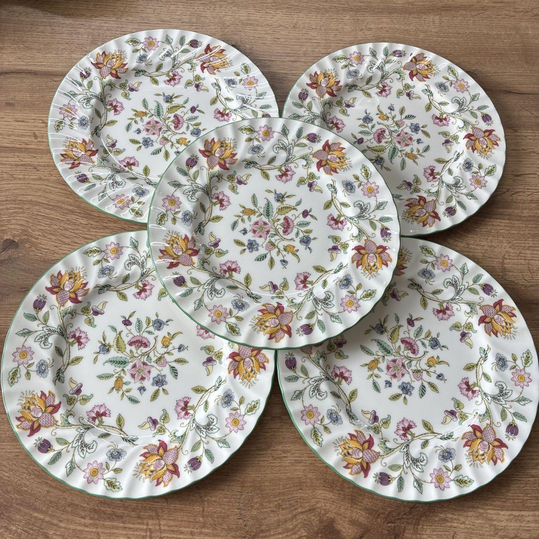 【美品】Minton MINTON ミントン　ハドンホール　ケーキ皿 20cm