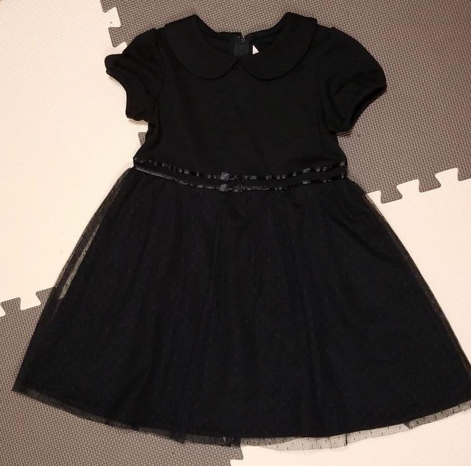 メルカリ 子供黒ワンピース 130cm 600 中古や未使用のフリマ