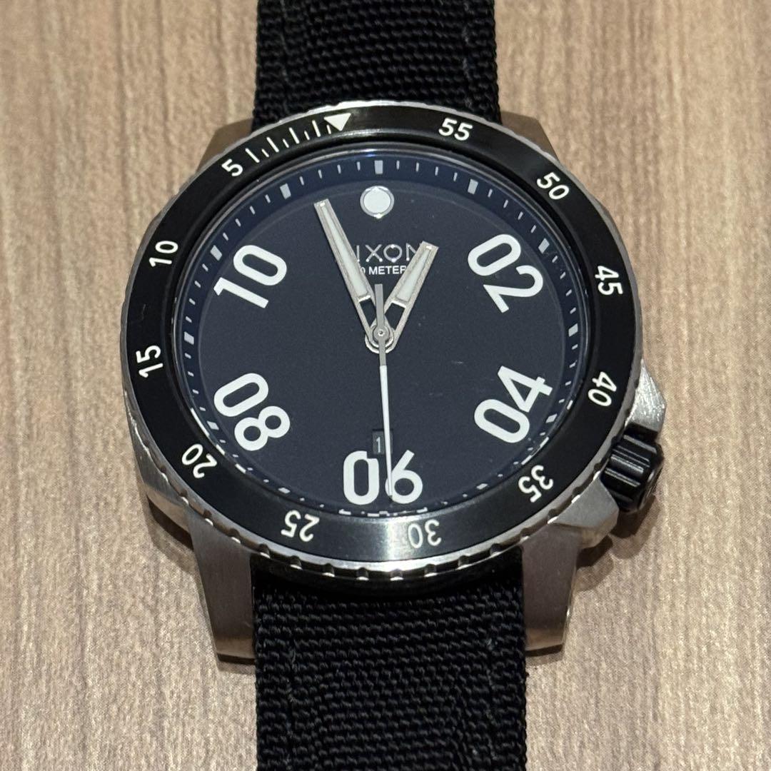 NIXON THE RANGER NYLON 100M防水　電池切れ
