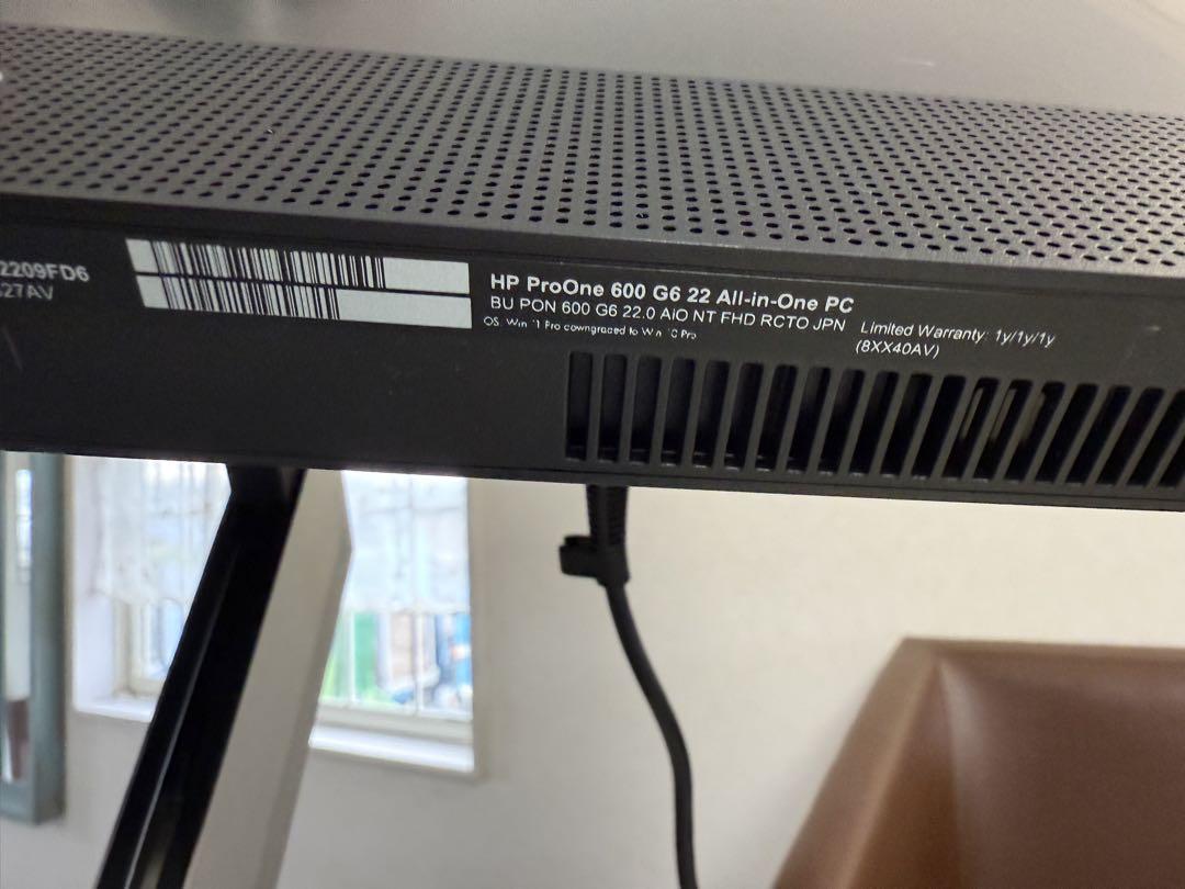 HP ProOne 600 G6 i5 512GB 新品同様PC