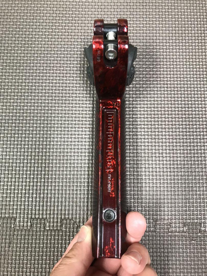 海外最新 TREKDOMANE SLRモルテンマーブルシートポスト155mm×20mm パーツ