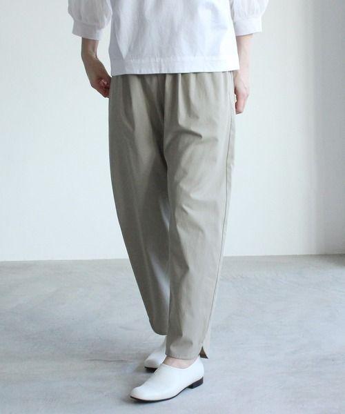 FREE SIZE人気ブランド新作豊富yuni ユニ コットン 強撚ギャバ ...