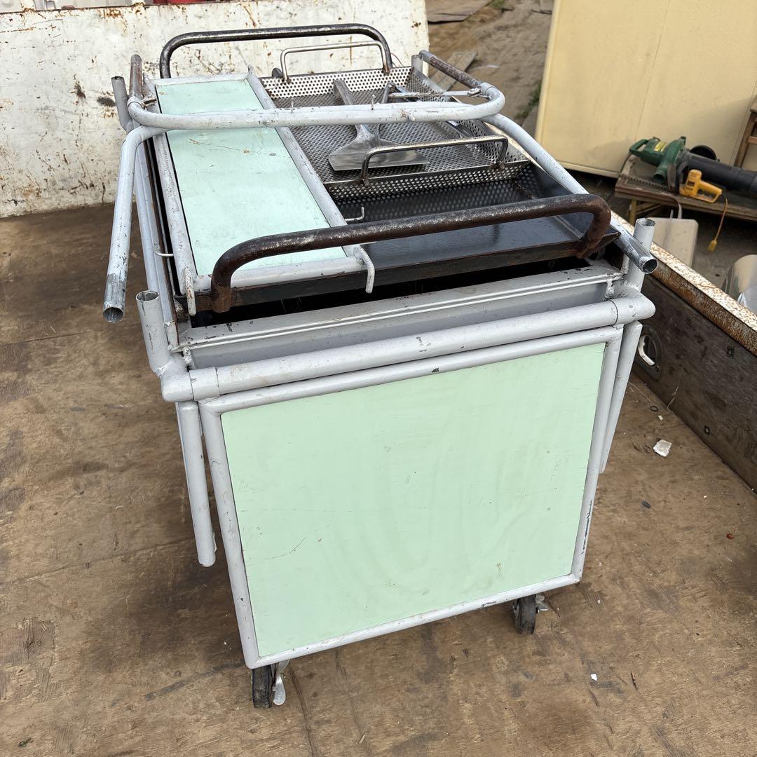 移動式屋台　多機能バーベキューコンロ　折りたたみ式　特注品