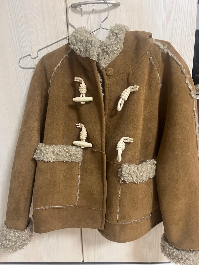 ALLISONBROWNアリソンブラウCozyMouton DuffleCoat SIZE