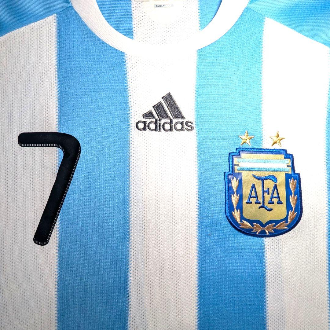 古着　サッカー　ゲームシャツ　世界的人気　アルゼンチン代表　貴重なビッグサイズ