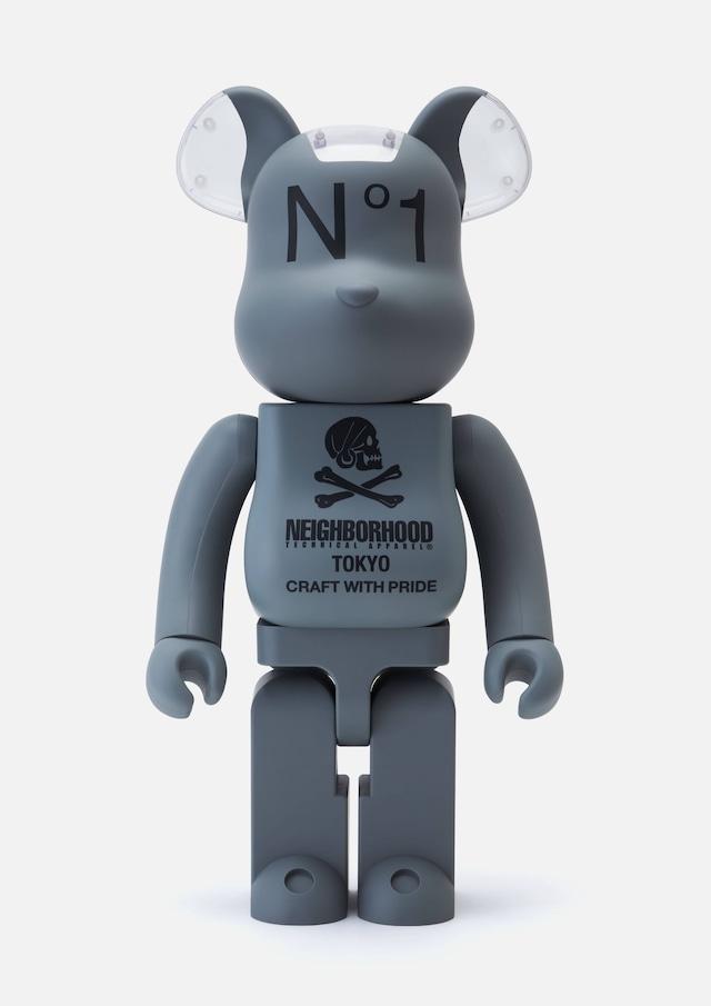 新作お買い得 ベアブリック 1000% GRAY メディコムトイ 4y8Mg-m67181455798 × ネイバーフッド 定番国産