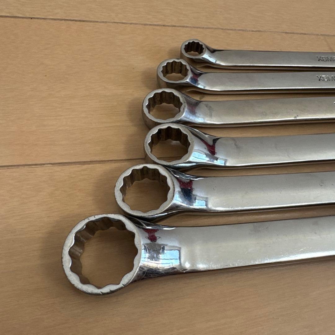 スナップオンメガネレンチ　XBM 6本セット