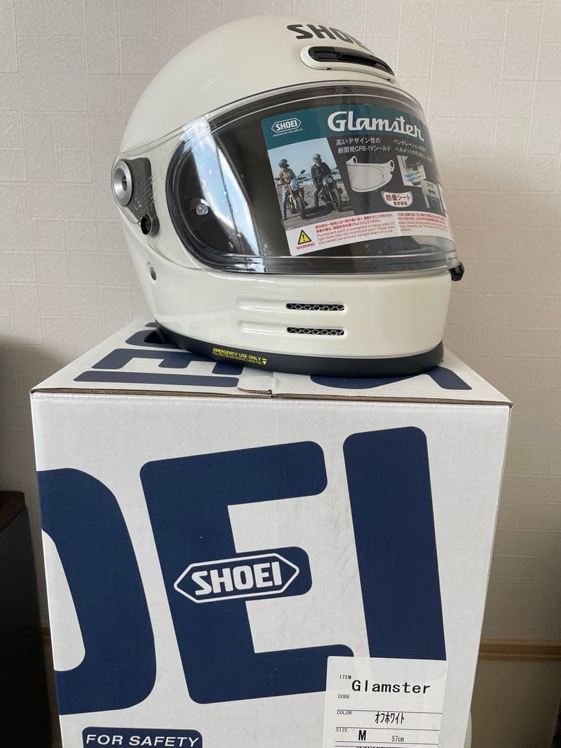 SHOEＩ グラムスターSHOEI BRIGHTFACE_UK