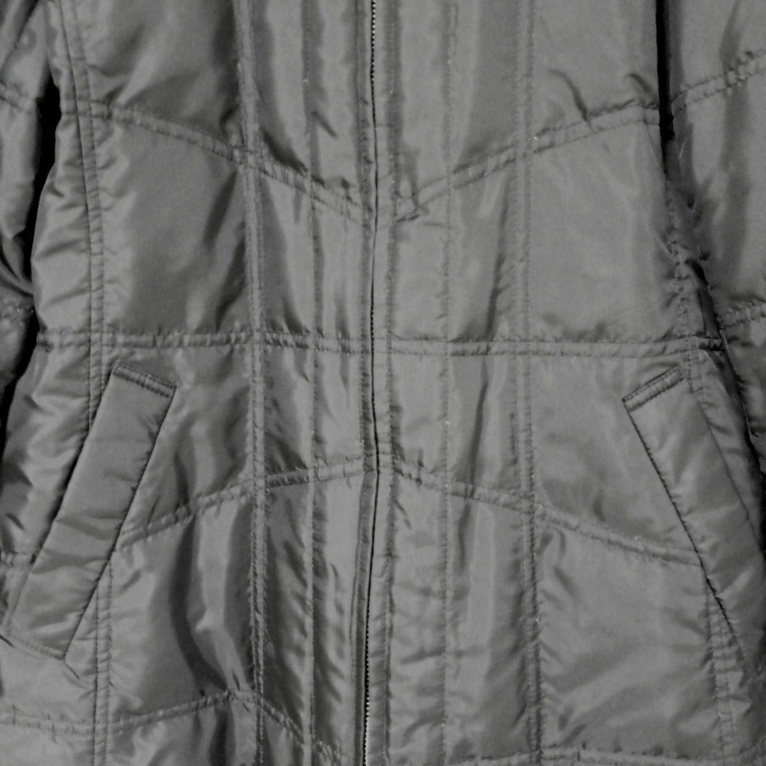 PRIMATIVO ブラックロングジャケット ファー襟付き 3WAY 防寒 PRIMATIVO ブラックロングジャケット ファー襟付き 3WAY 防寒