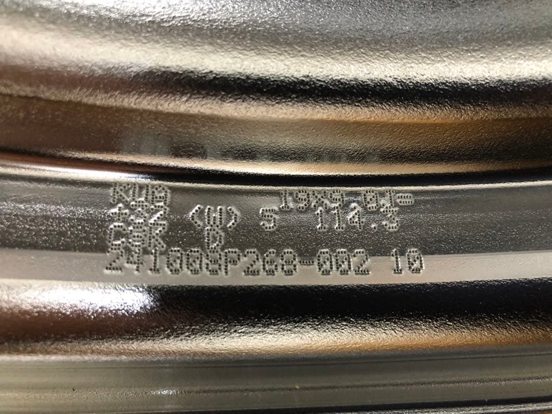 クールレーシング ヴェルズホイール 19インチ KCV01目立った傷や汚れなし BRIGHTFACE_UK