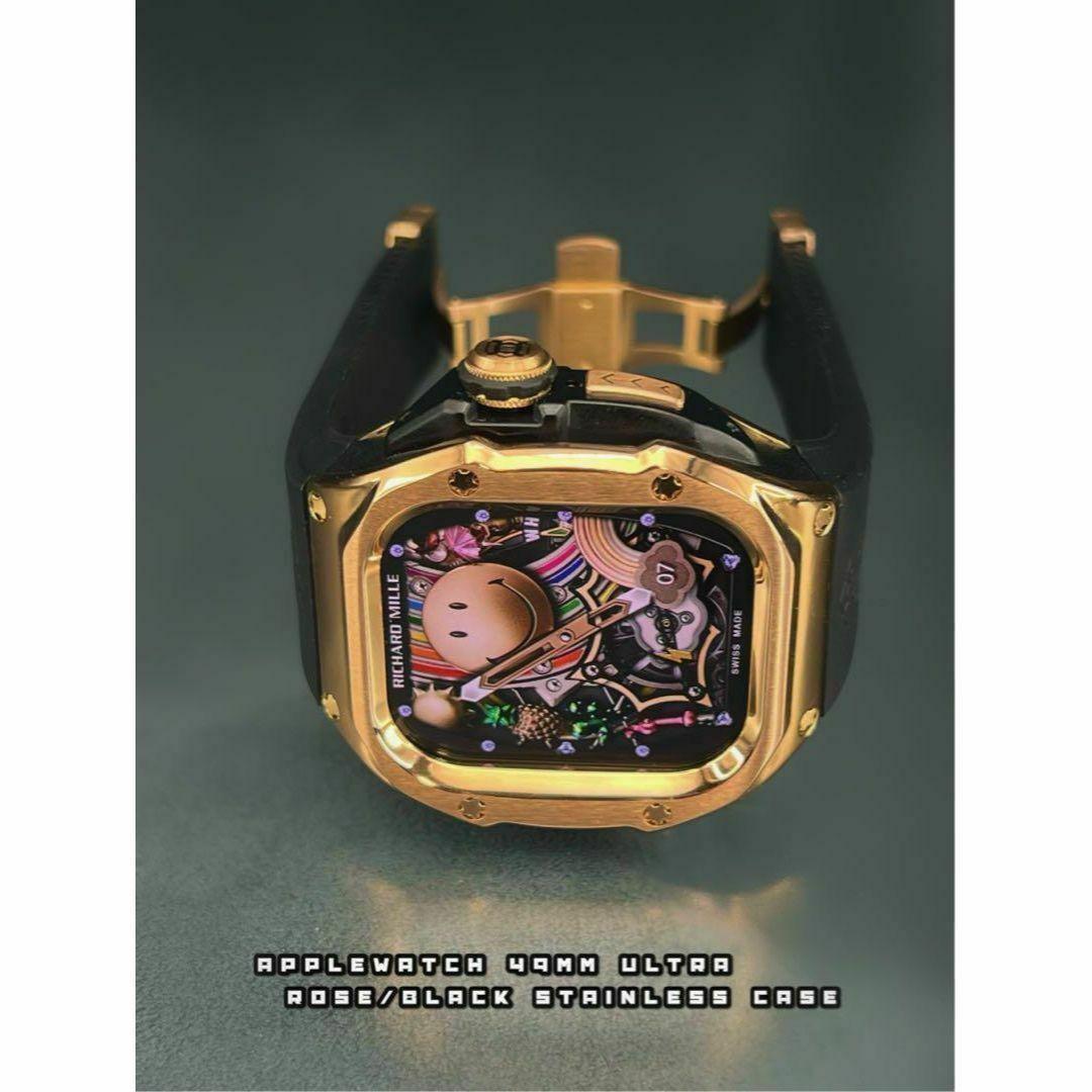 49mm ウルトラ　ステンレスケース アップルウォッチ