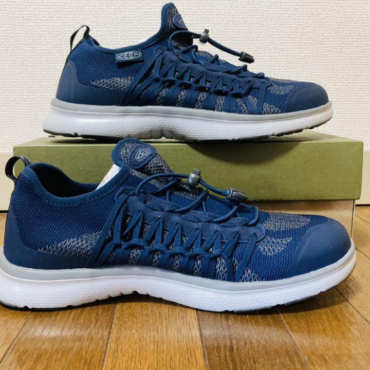 お得好評 KEEN スニーカー ドレスブルースグレイフランネル 美品 kt90c-m67192013544 UNEEK EXP 豊富な低価
