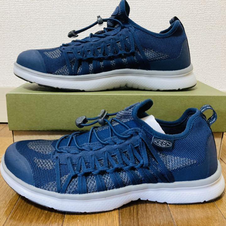 お得好評 KEEN スニーカー ドレスブルースグレイフランネル 美品 kt90c-m67192013544 UNEEK EXP 豊富な低価
