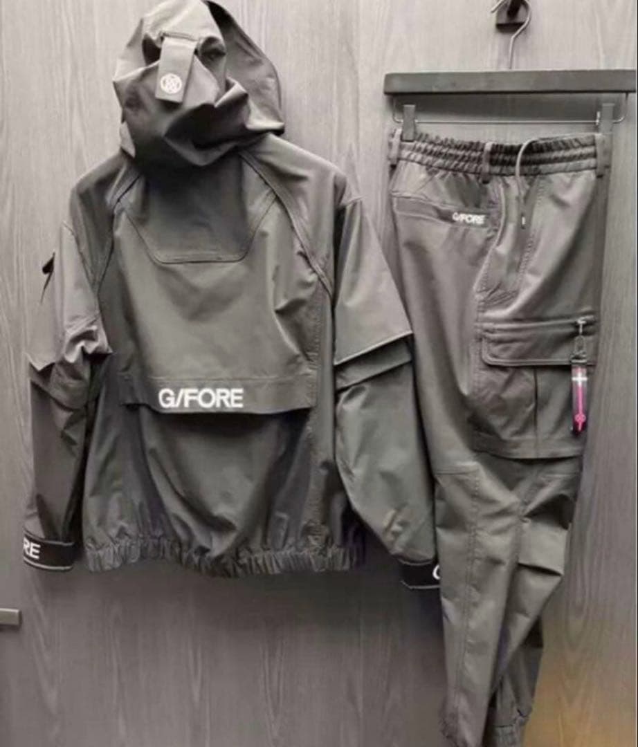 ジーフォア ゴルフ ウェア メンズ セットアップ ジャケット パンツ 2点セット