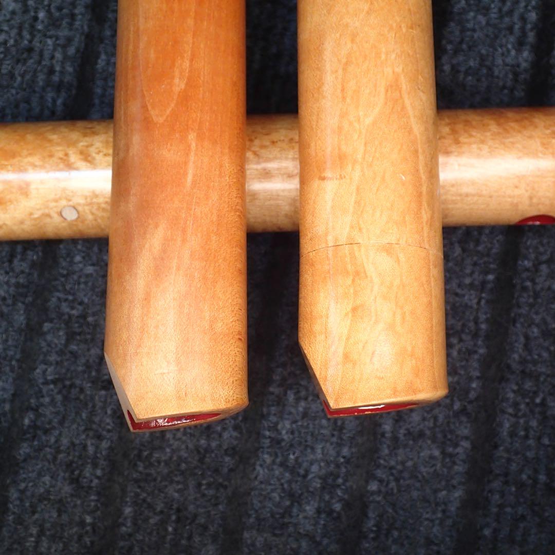 尺八 ワダ楽器 蝴蝶 (楓)七孔 一尺七寸管 尺八 ワダ楽器 蝴蝶 (楓)七孔尺八のセット - メルカリ