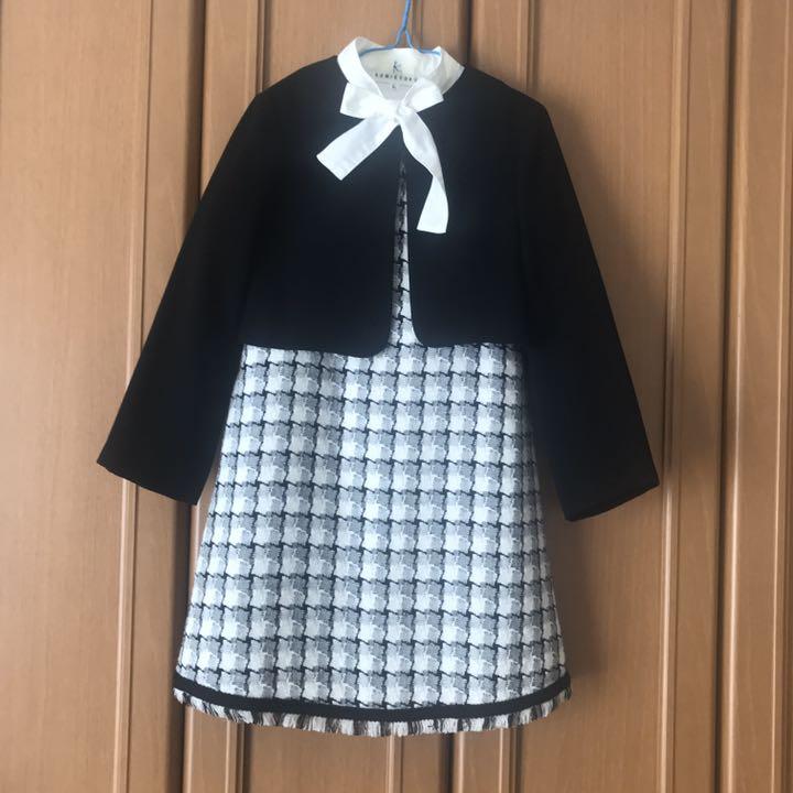 【美品】組曲 フォーマル ワンピース 女の子　Mサイズ