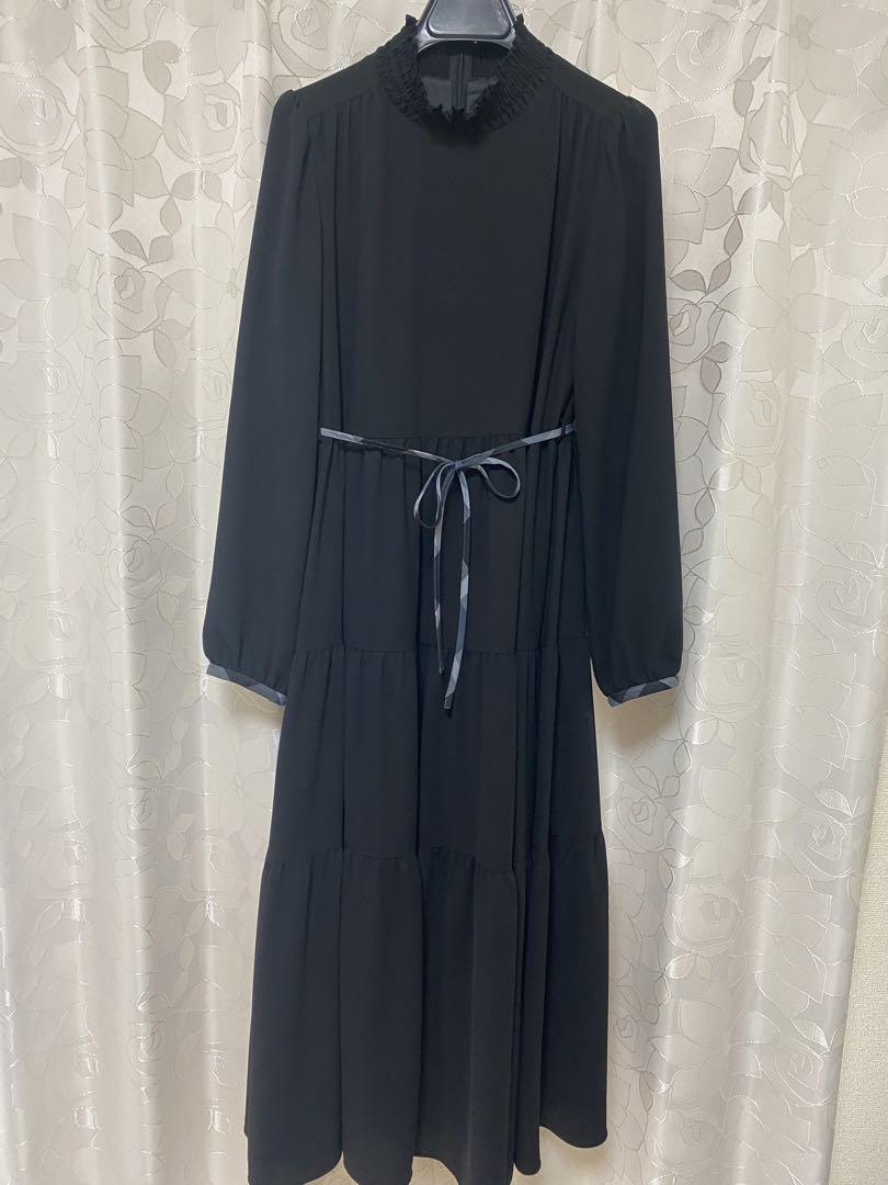 ブルークレストブリッジ　ジョーゼットビンテージドレス
