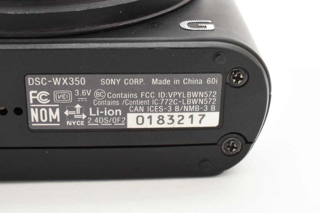 ■ 美品 ■ ソニー　SONY Cyber-shot DSC-WX350 20x